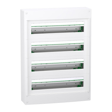 LVSXT424- PrismaSeT XS - Coffret plastique saillie 4 rangées 24 modules - sans porte