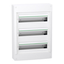 LVSXT318- PrismaSeT XS - Coffret saillie 3 rangée 18 modules - sans porte