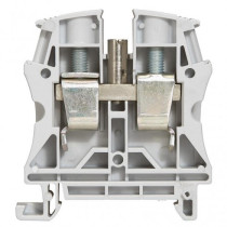 LEG037165 -Bloc de jonction de passage à vis Viking3 avec 1 jonction 1 entrée 1 sortie section 35mm² - pas 15mm - gris