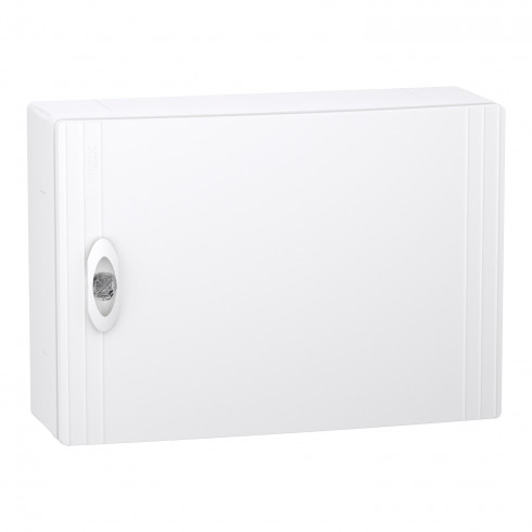 LVSXL118- PrismaSeT XS - coffret en saillie - 1 rangée - 18M - porte pleine - blanc