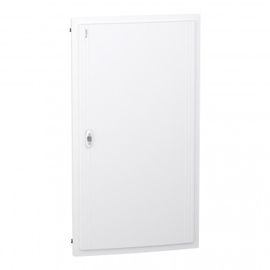 LVSXL624 - PrismaSeT XS, coffret en saillie, 6 rangées, 24M, 1 bornier PE, porte pleine, blanc