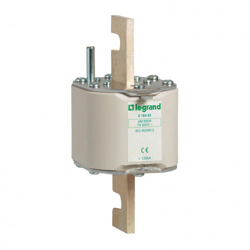 Cartouche industrielle à couteau typeaM taille 4 - avec percuteur - 1000A