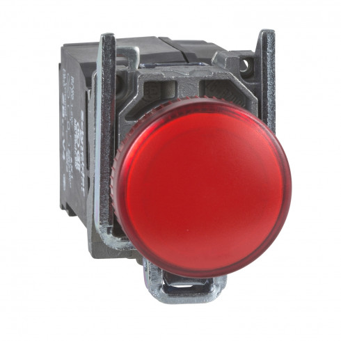 XB4BV34-  voyant lumineux DEL - 022 - rouge - 120V - vis étrier - Harmony XB4