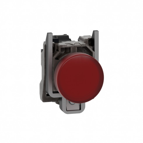 XB4BVB4-  voyant lumineux DEL - 022 - rouge - 24V - vis étrier - Harmony XB4