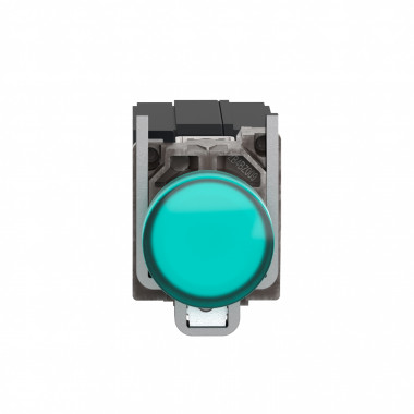 XB4BV43-  voyant lumineux DEL - 022 - vert -230V - vis étrier - Harmony XB4