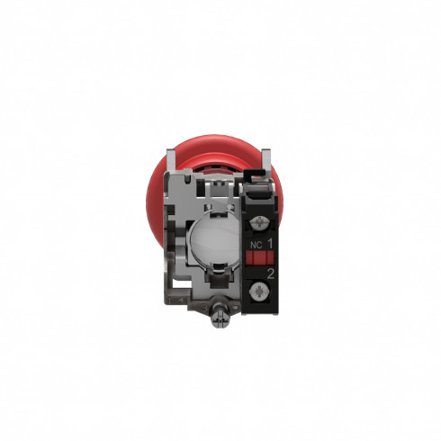 Bouton D'arrêt D'urgence Schneider Electric XB4BT845 – Rouge ø22, Tête ø40 1O+1F