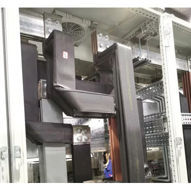 FADV2MTC5X50X1 - Barre souple isolée cu. étamé - 5x50x1mm 2m, 800A, 250mm² - Flexibar Advanced