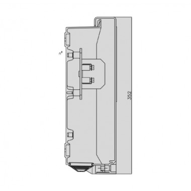 E560137 - Grille de derivation 4x50 - Depart tri, 50mm²