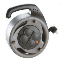 Enrouleur chantier moyenne capacité - structure plast - 15 m - 3G 1,5 mm²