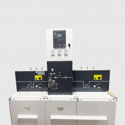 Cellules Mt Rrr Cellule RM6 D2S droite-400A : Disj.double sect.- Sepam S48 E13, MN48Vcc ...