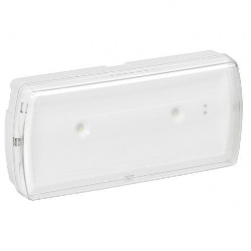 Luminaire d'urgence LED standard - Non-permanents NP - 70 lumens - Autonomie 1 heure - LED - Batterie Ni-Cd