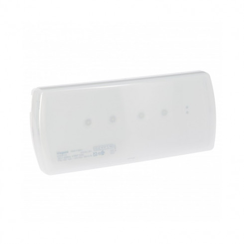 Luminaire d'urgence LED standard - Permanents / Non permanents (P/NP) - 350 lumens - Autonomie 1 heure - LED - Batterie Ni-Cd