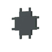 X magnétique - L59xW59xH6mm - MG-TR01-5