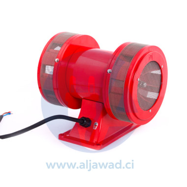 Sirène électromécanique LK-JDW245 - 0,75 kW - 130±2dB(A) à 1M - 220 V/230 V  AC