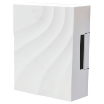 Sonnette mécanique 80 dB - Musique : Ding Dong (son métallique saisissant)