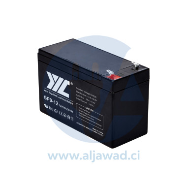 Batterie AGM 12V 9Ah - GP9-12 JYC BATTERY