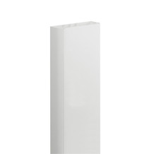 Goulotte 1 compartiment 50x105mm DLP monobloc avec couvercle 85mm - blanc