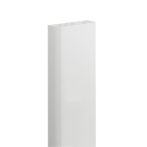 Goulotte 1 compartiment 50x105mm DLP monobloc avec couvercle 85mm - blanc