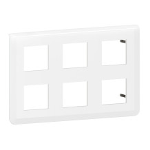 Plaque de finition Mosaic pour 2x3x2 modules blanc