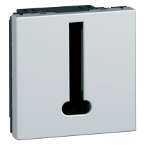 Prise téléphone 8 contacts Mosaic 2 modules - alu