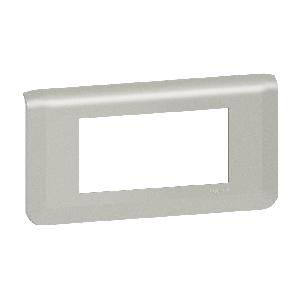 Plaque de finition horizontale Mosaic pour 4 modules alu