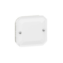 Obturateur étanche Plexo avec enjoliveur finition blanc
