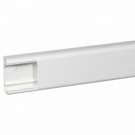 Goulotte 1 Compartiment 35x105mm DLP Monobloc - Blanc