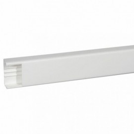 Goulotte 1 Compartiment 65x150mm DLP Monobloc- Blanc